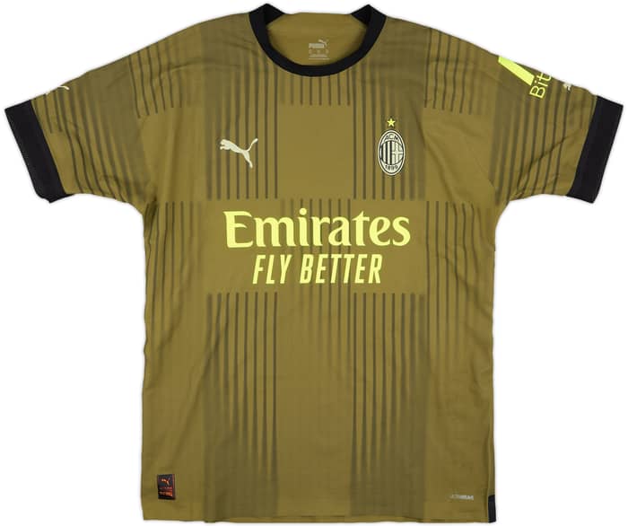 2022-23 AC MIlan Authentic Third Shirt Ibrahimovic #11 - 10/10 - (XL)