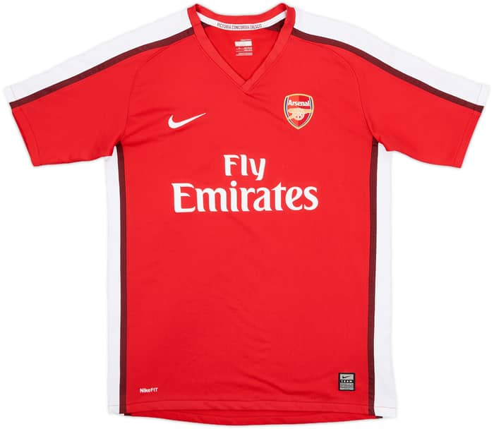 2008-10 Arsenal Home Shirt Nasri #8 - 8/10 - (XL.Boys)