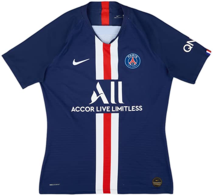 2019-20 Paris Saint-Germain Authentic Home Shirt Mbappe #7 - 6/10 - (L)