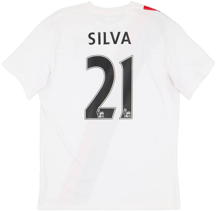 2009-11 Manchester City Third Shirt Silva #21 - 9/10 - (M)