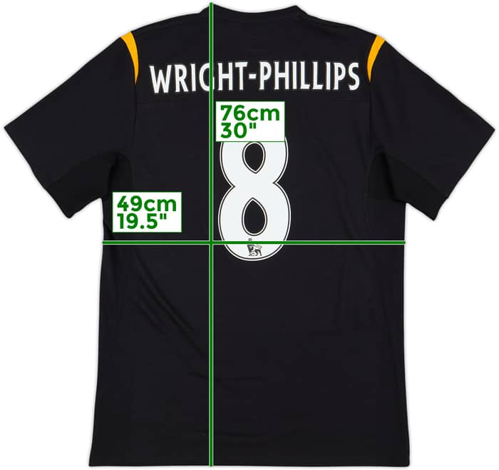 2009-10 Manchester City Away Shirt Wright-Phillips #8 - 9/10 - (M)