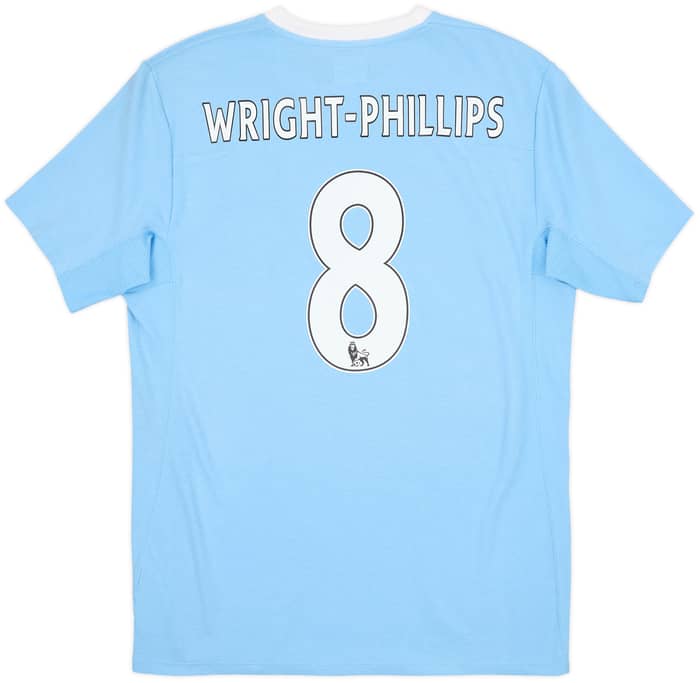 2009-10 Manchester City Home Shirt Wright-Phillips #8 - 9/10 - (M)
