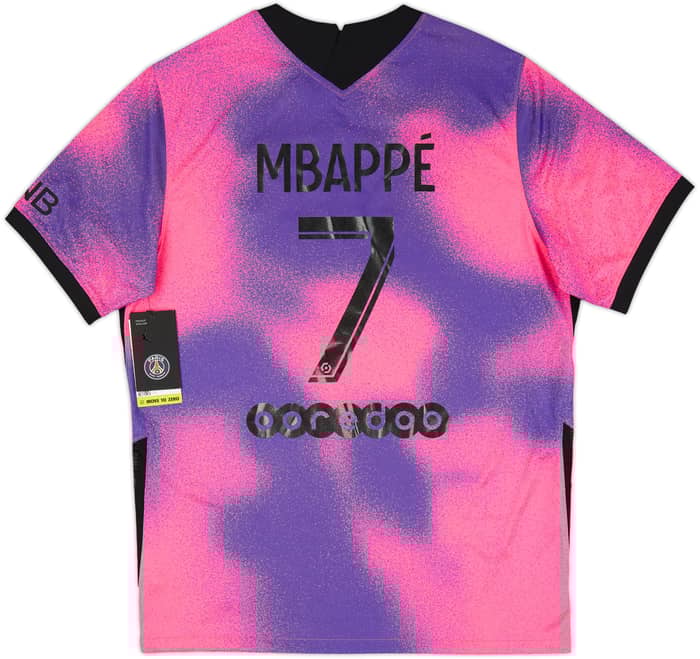 2020-21 Paris Saint-Germain Fourth Shirt Mbappe #7 (L)