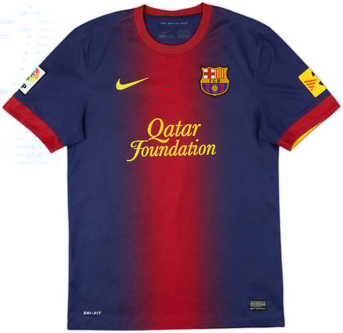 2012-13 Barcelona Home Shirt Messi #10 - 6/10 - (S)