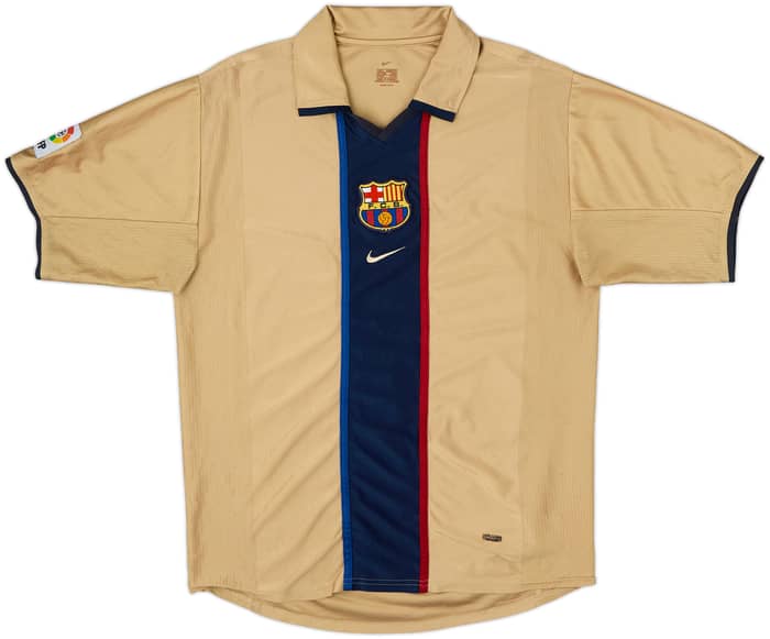 2001-03 Barcelona Away Shirt Rivaldo #10 - 7/10 - (L)