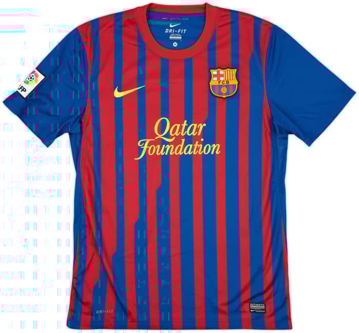 2011-12 Barcelona Home Shirt A.Iniesta #8 - 8/10 - (M)
