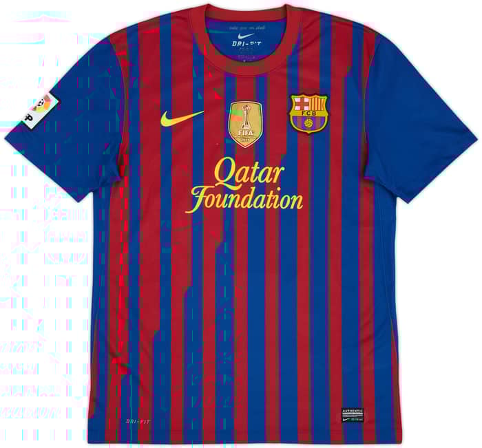 2011-12 Barcelona Home Shirt Messi #10 - 9/10 - (M)