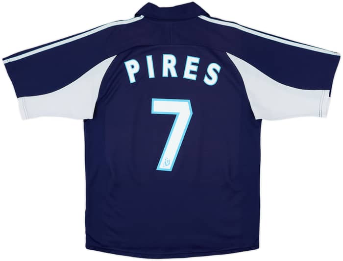1999-00 Olympique Marseille Away Shirt Pires #7 - 6/10 - (S)