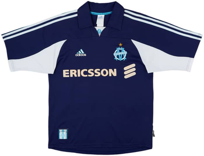 1999-00 Olympique Marseille Away Shirt Pires #7 - 6/10 - (S)