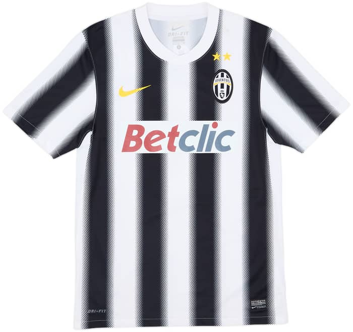 2011-12 Juventus Home Shirt Del Piero #10 - 8/10 - (S)