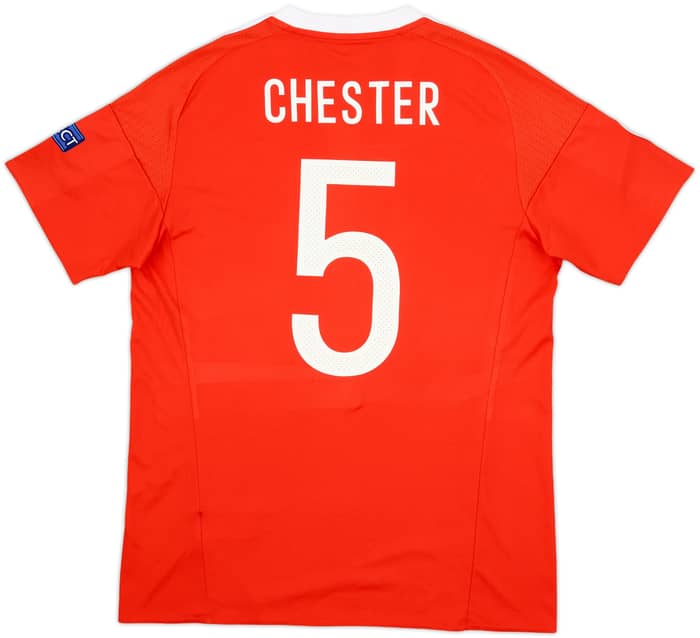 2016-17 Wales Home Shirt Chester #5 - 9/10 - (M)