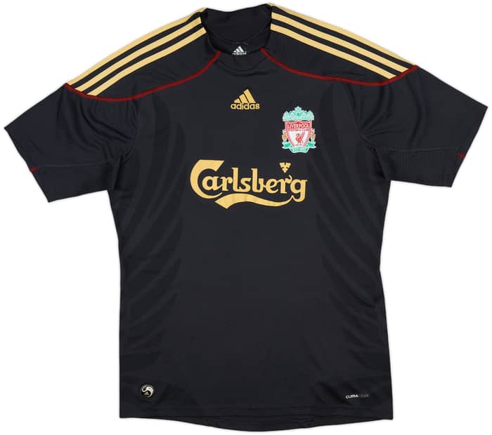 2009-10 Liverpool Away Shirt Gerrard#8 - 7/10 - (M)