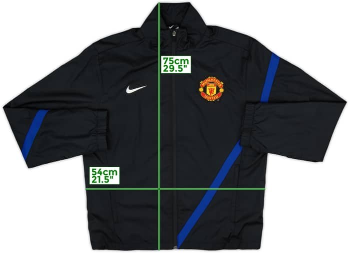 2011-12 Manchester United Nike Track Jacket - 8/10 - (M)