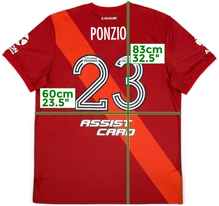 2020 River Plate Away Shirt Ponzio #23 - 10/10 - (M)