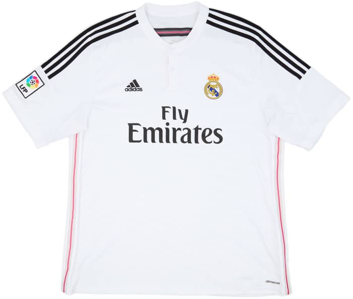 2014-15 Real Madrid Home Shirt James #10 - 9/10 - (XXL)