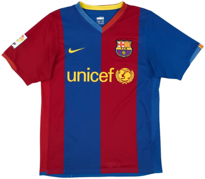 2006-07 Barcelona Home Shirt Ronaldinho #10 - 8/10 - (S)