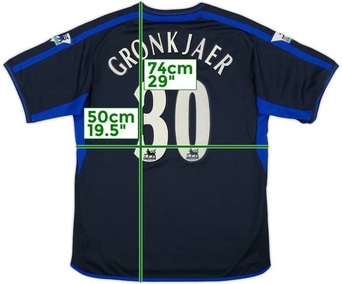 2002-04 Chelsea Away Shirt Grønkjaer #30 - 5/10 - (M)