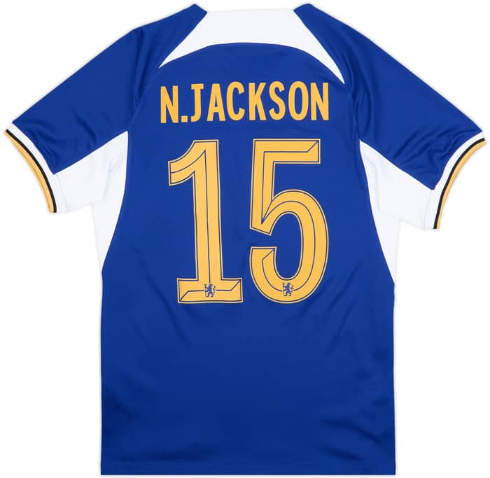 2023-24 Chelsea Home Shirt N. Jackson #15 - 9/10 - (S)