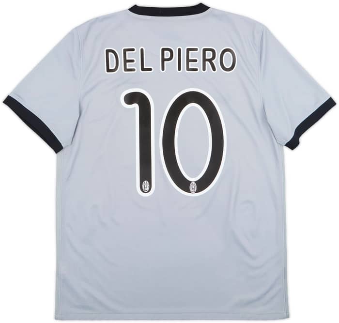 2009-10 Juventus Away Shirt Del Piero #10 - 8/10 - (M)