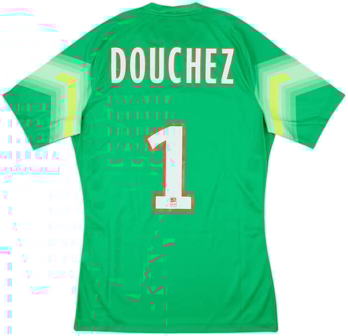 2014-15 Paris Saint-Germain Player Issue GK S/S Shirt Douchez #1 - 8/10 - (M)