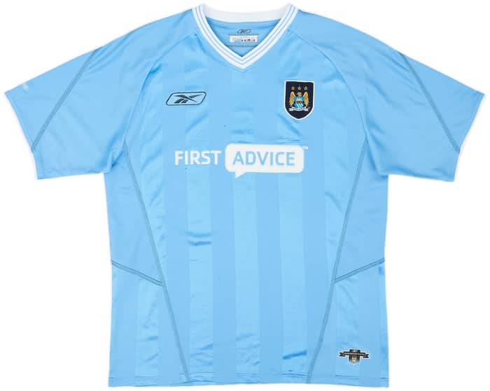 2003-04 Manchester City Home Shirt - 5/10 - (M)