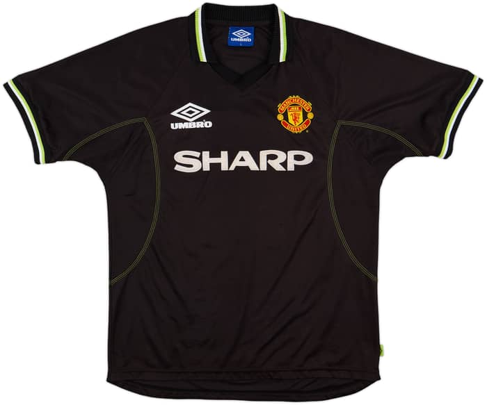 1998-99 Manchester United Third Shirt Scholes #18 - 7/10 - (L)