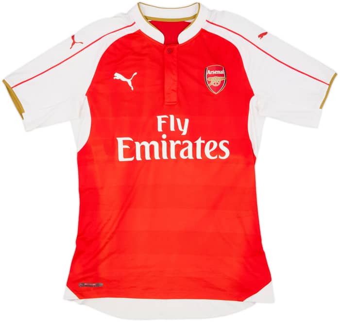 2015-16 Arsenal Player Issue (ACTV Fit) Home Shirt Ozil #11 - 7/10 - (XL)
