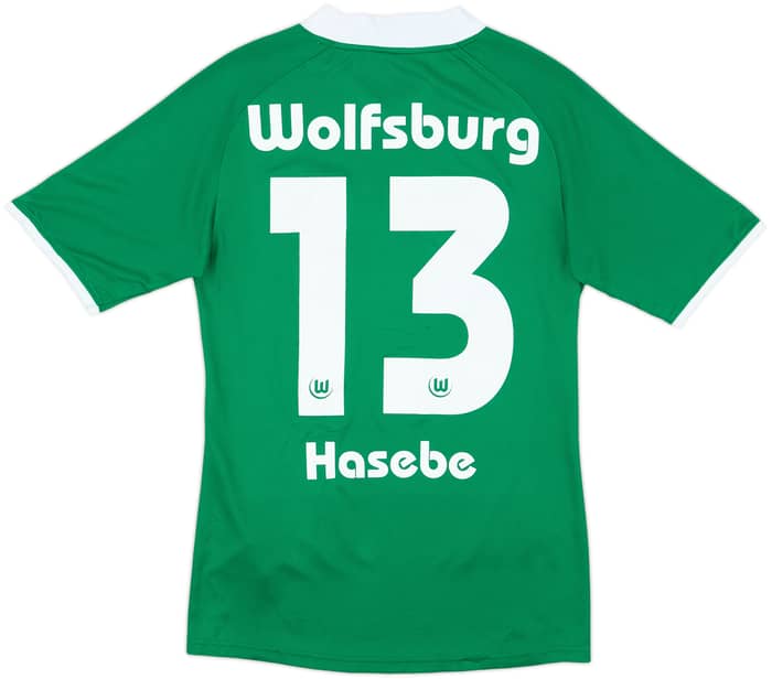 2008-09 Wolfsburg Home Shirt Hasebe #13 - 8/10 - (S)