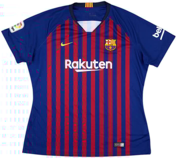 2018-19 Barcelona Home Shirt - 8/10 - (Women's XL)