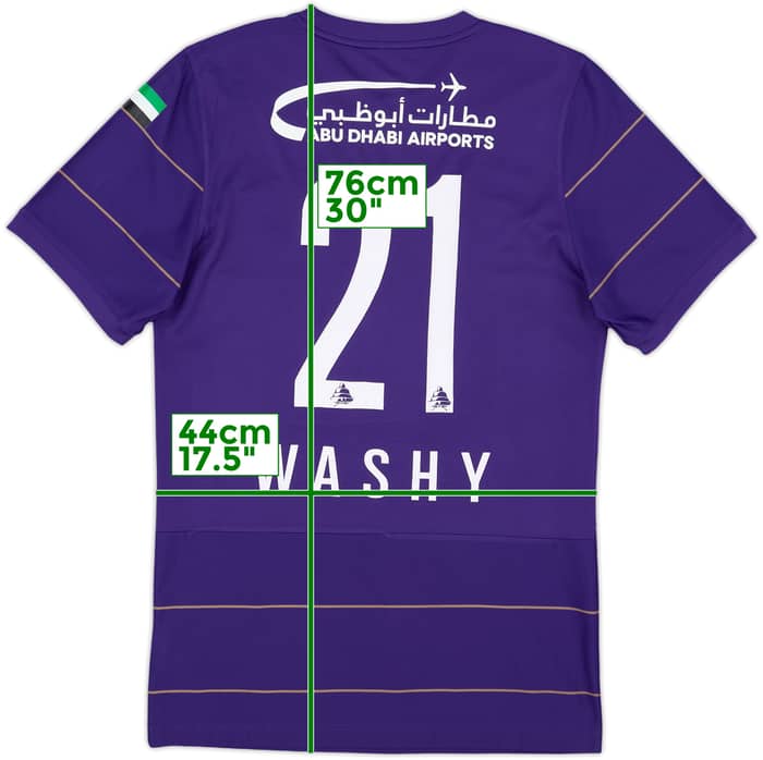 2016-17 Al Ain Away Shirt Washy #21 - 8/10 - (S)