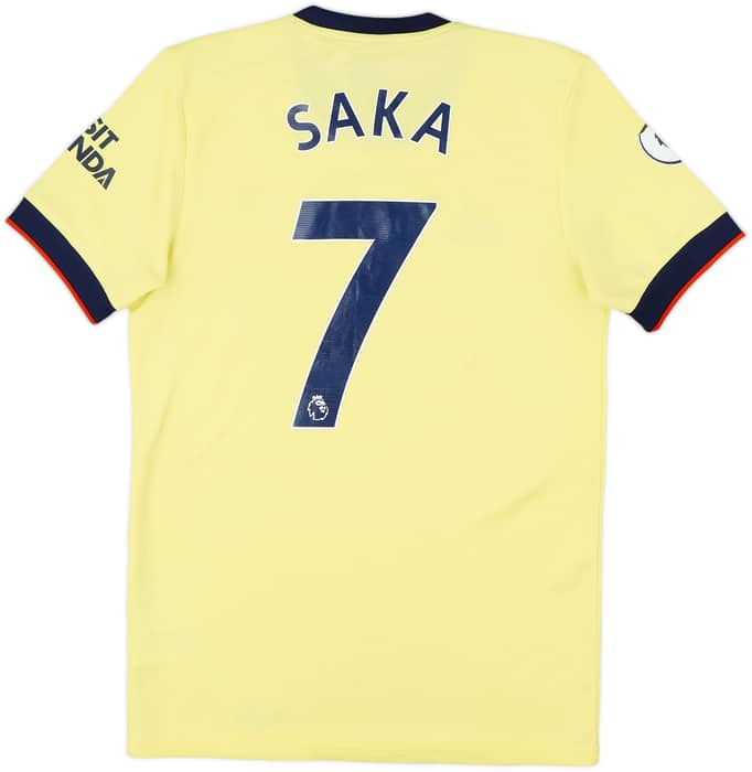 2021-22 Arsenal Away Shirt Saka #7 - 6/10 - (S)