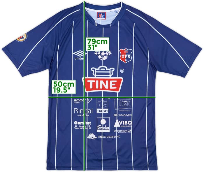 2000s Norway Umbro 'TFS Fotballskole' Shirt - 8/10 - (L)