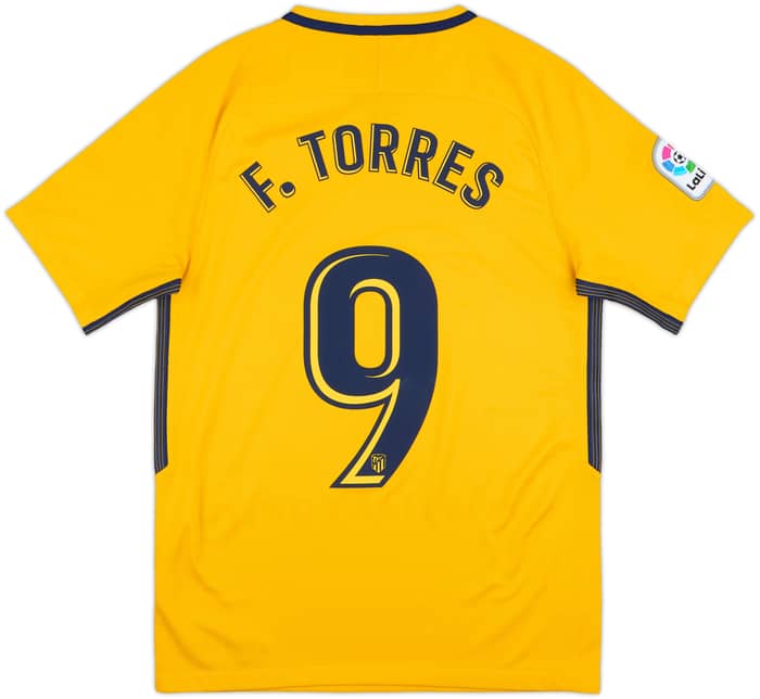 2017-18 Atletico Madrid Away Shirt F.Torres #9 - 8/10 - (S)