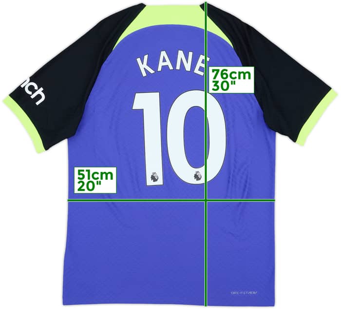 2022-23 Tottenham Authentic Away Shirt Kane #10 - 10/10 - (M)
