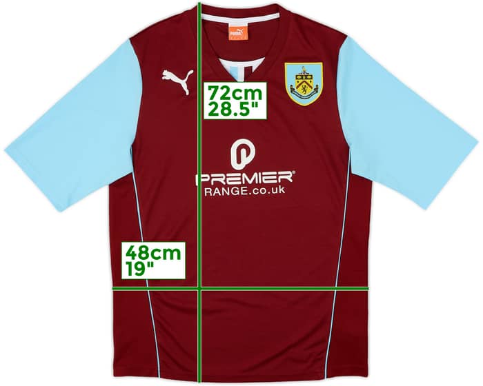 2013-14 Burnley Home Shirt - 7/10 - (M)