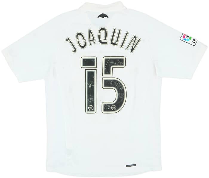 2006-07 Valencia Home Shirt Joaquin #15 - 5/10 - (M)