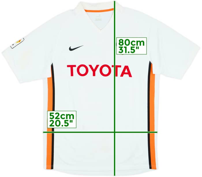 2006-07 Valencia Home Shirt Joaquin #15 - 5/10 - (M)