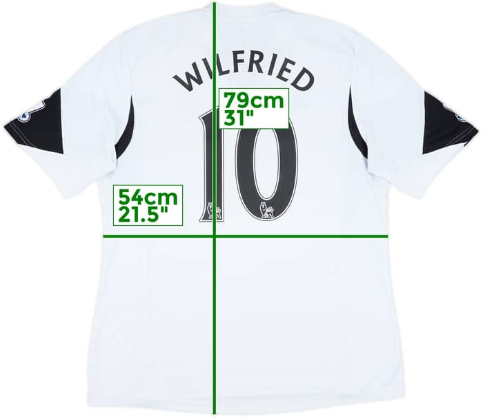 2013-14 Swansea Home Shirt Wilfried #10 - 6/10 - (XL)