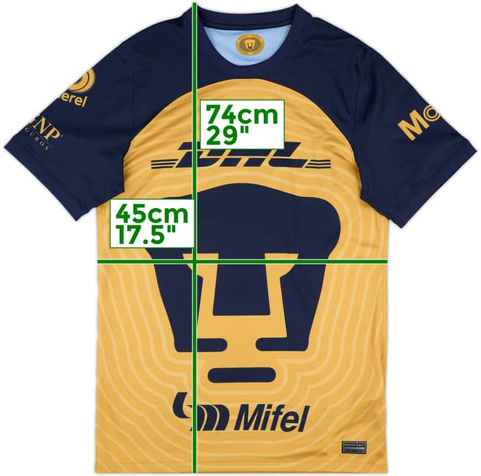 2022-23 Pumas UNAM Away Shirt - 10/10 - (S)