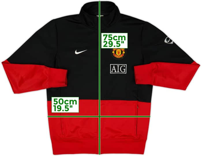 2009-10 Manchester United Nike Track Jacket - 7/10 - (M)