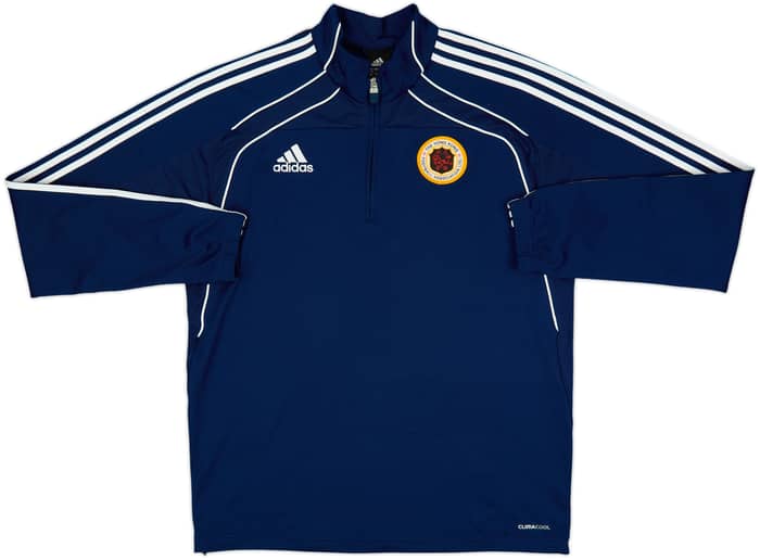2010-12 Hong Kong adidas 1/4 Zip Drill Top - 7/10 - (L/XL)