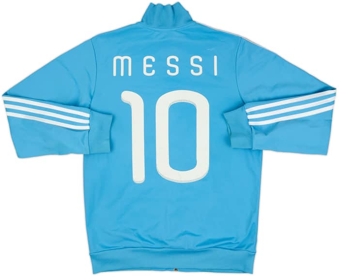 2010-12 Argentina adidas Track Jacket Messi #10 - 7/10 - (S)