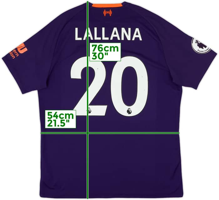 2018-19 Liverpool Away Shirt Lallana #20 - 5/10 - (L)