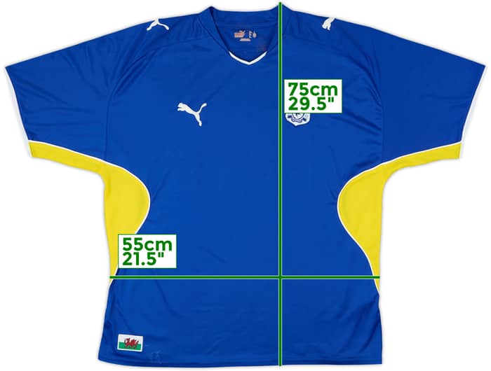 2009-10 Cardiff Home Shirt - 7/10 - (L)