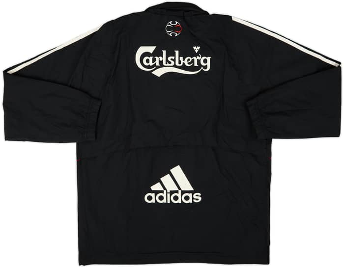 2007-08 Liverpool adidas Hooded Rain Jacket - 8/10 - (M)