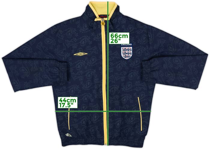 2007-09 England Umbro Track Jacket - 9/10 - (Women's M)
