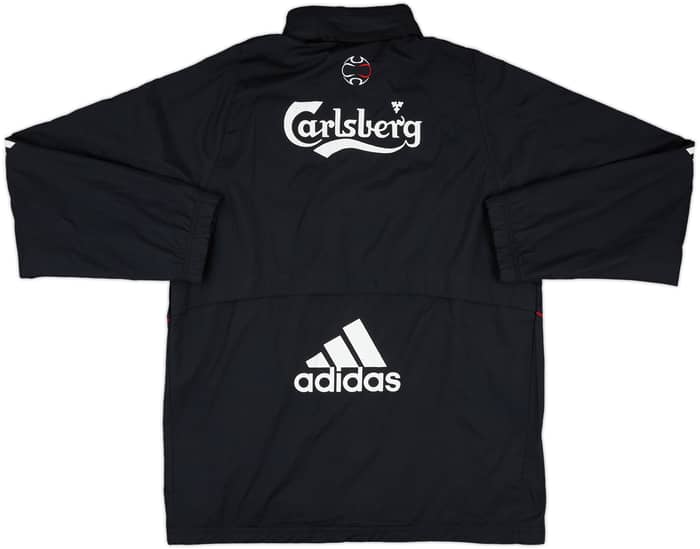 2007-08 Liverpool adidas Hooded Track Jacket - 7/10 - (M)