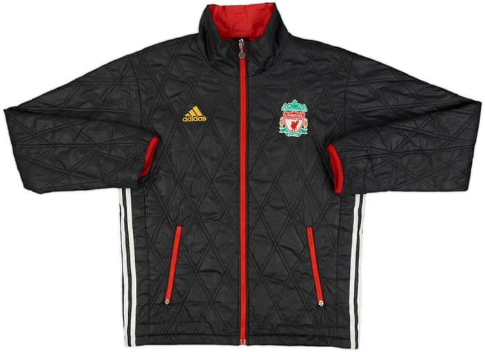 2009-10 Liverpool adidas Padded Jacket - 7/10 - (M)