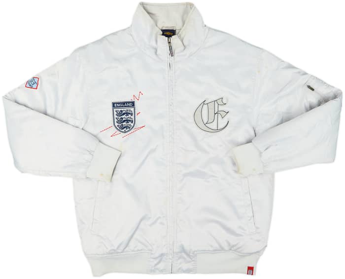 2006-08 England Umbro Padded Bench Coat - 7/10 - (M)