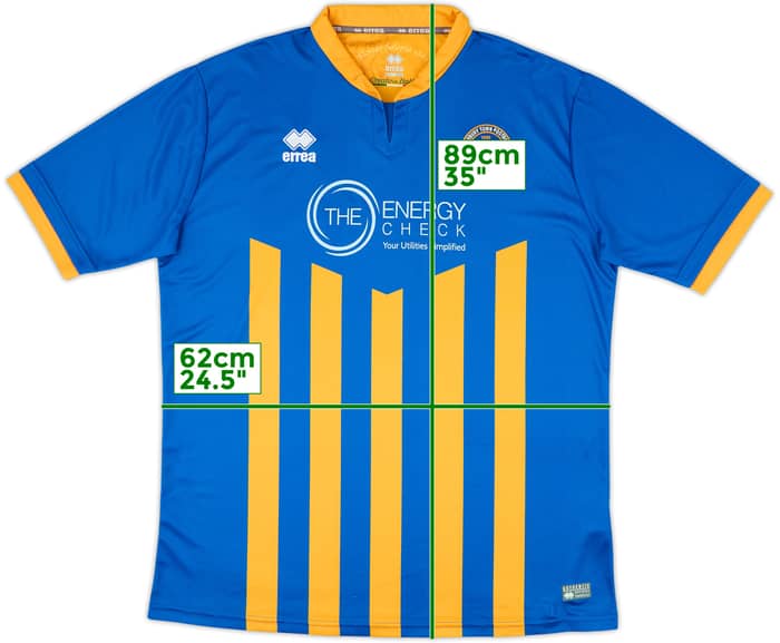 2017-18 Shrewsbury Home Shirt - 7/10 - (5XL)